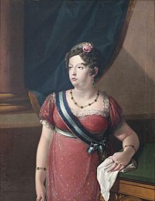 La reina María Isabel de Braganza, de Zacarías González Velázquez (Museo del Romanticismo de Madrid)
