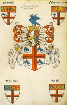 Archivo:Lant's Roll Achievents of the College of Arms