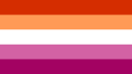 Lesbian Pride Flag 2019