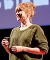Linda Liukas at the Data of Tomorrow Conference 2017 (23496747288) (cropped)