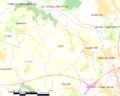 Map commune FR insee code 72001