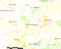 Map commune FR insee code 72048