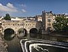 Pulteney bridge in Bath view from south before noon2.jpg