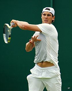 Archivo:Rafa Nadal Wimbledon 2014