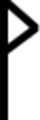 Runic letter wunjo
