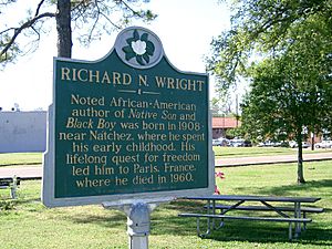 Archivo:Souvenir de Richard Wright - Natchez - Louisiane