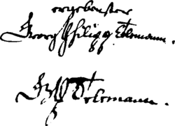 Archivo:Telemann Signature