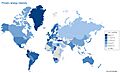 World Energy intensity Enerdata