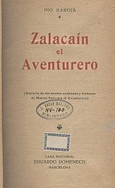 Zalacain el aventurero cover page 1908