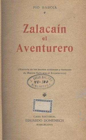 Archivo:Zalacain el aventurero cover page 1908