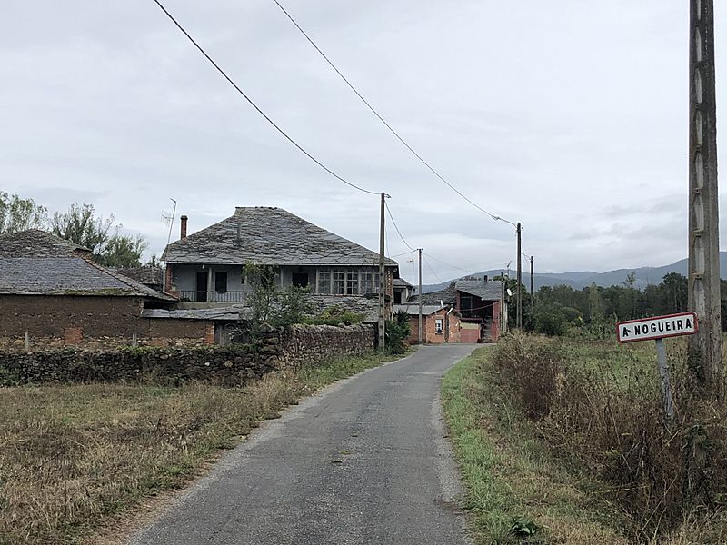 A Nogueira, Eixón