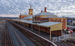 Archivo:Albury railway station, Australia