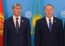 Archivo:Atambayev and Nazarbayev