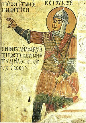 Archivo:Byzantine fresca from St-Lucas