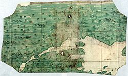 Archivo:Carte espagnole fleuve Saint Laurent