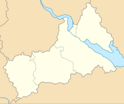 Cherkasy ubicada en Óblast de Cherkasy