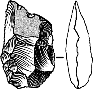 Archivo:Cleaver-flake from Tabun