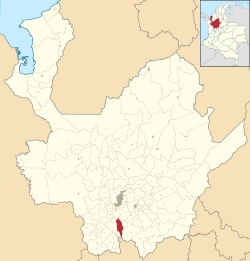 Santa Bárbara ubicada en Antioquia