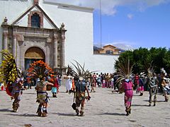 Concheros en El Arenal, Hidalgo