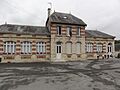 Crécy-au-Mont (Aisne) mairie-école