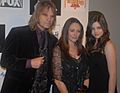 David Eisley, Olivia Hussey, India Eisley at Cinema City Film Festival day 2 1