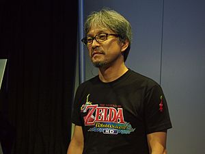 Archivo:Eiji Aonuma at E3 2013 1