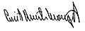Firma Luis Alberto Monge