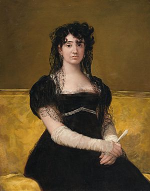 Archivo:Francisco de Goya y Lucientes - Portrait of Antonia Zárate - WGA10053