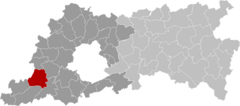 Gooik Flemish-Brabant Belgium Map.svg