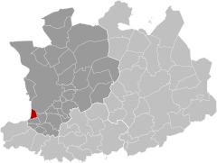 Hemiksem Antwerp Belgium Map.svg