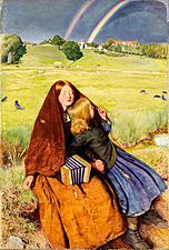 John Everett Millais - The Blind Girl