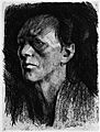 Käthe Kollwitz Working Woman (with Earring) (Arbeiterfrau (mit dem Ohrring))