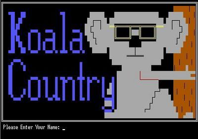 Archivo:Koala Country BBS Login Screen