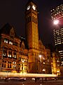 Old city hall -night