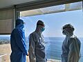 Personal sanitari a l'Hospital del Mar de Barcelona durant la crisi del Covid-19