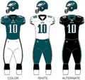 Philadelphia eagles uniforms
