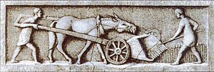 Archivo:Roman harvester, Trier