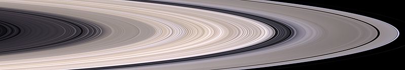 Saturn Rings PIA06175