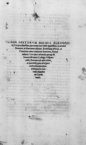 Archivo:Sepúlveda, Juan Ginés de – Liber gestorum Aegidii Albornotii, 1521 – BEIC 15166464