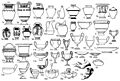 Shapes of ancient greek pottery