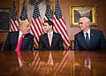 Speaker Ryan with Trump and Pence