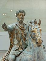 Archivo:Statua Marco Aurelio Musei Capitolini Fronte