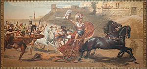 Archivo:The "Triumph of Achilles" fresco, in Corfu Achilleion