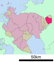 Tosu in Saga Prefecture Ja.svg