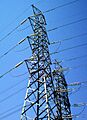 Two transmission towers