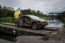 UA army Peugeot 307 CC fighting vehicle
