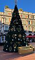 Un sapin de noël - Place d'Armes (Monaco) en novembre 2021