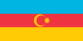 Unofficial flag of Nakhchivan (1991-1993)