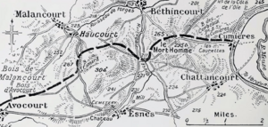 Archivo:Verdun and vicinity, May 1916