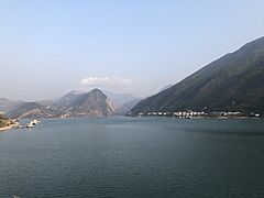 Wushan,Wu Gorge and Wushan Yangtze River Bridge